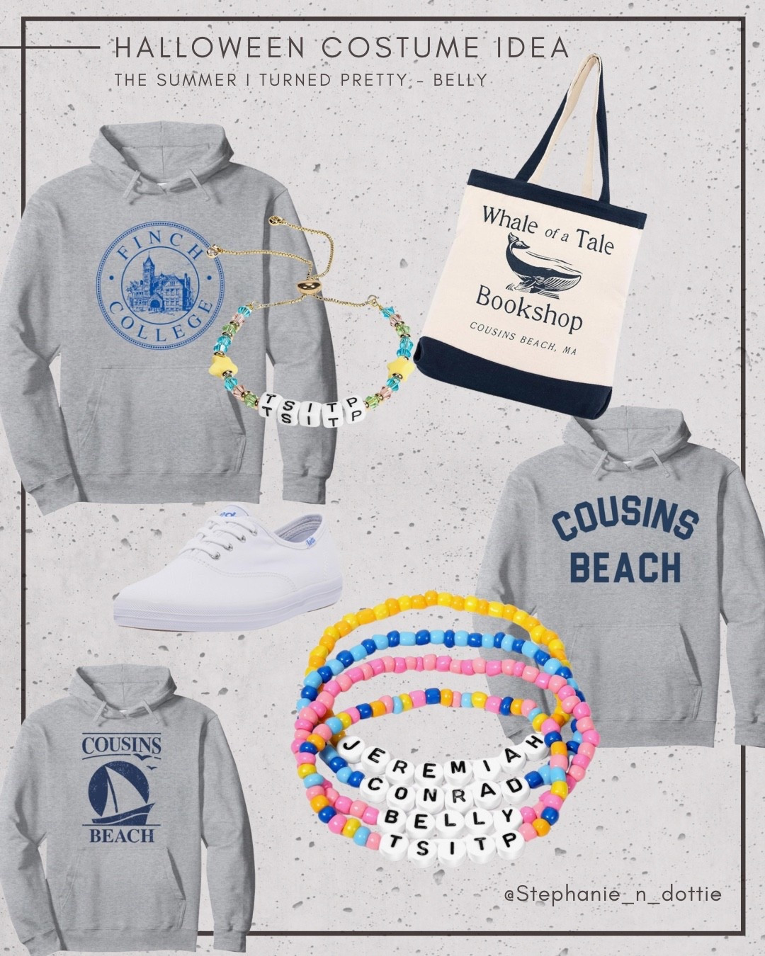 Halloween Costume Idea | costume idea | girls costume | women’s costume | TSIP | Belly Costume | The summer I turned pretty | Cousins Beach | Cousins Beach shirt | Cousins Beach Sweatshirt | Finch College | Finch College Sweatshirt | team
Jeremiah | team Conrad 

#LTKSeasonal #LTKHalloween #LTKStyleTip