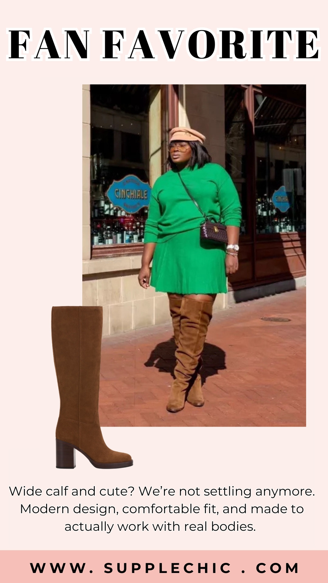 If you’ve ever struggled with boots fitting your calves… same. These are it. Wide-calf friendly with a sleek silhouette that doesn’t look bulky or awkward. #LTKLooks #WideCalfStyle #BootsThatFit #OOTDStyle #FallFashion #EverydayChic #ComfortFirst #WardrobeUpgrade #LTKShoes #FashionFinds 

 #LTKootd #LTKSeasonal #LTKMidsize