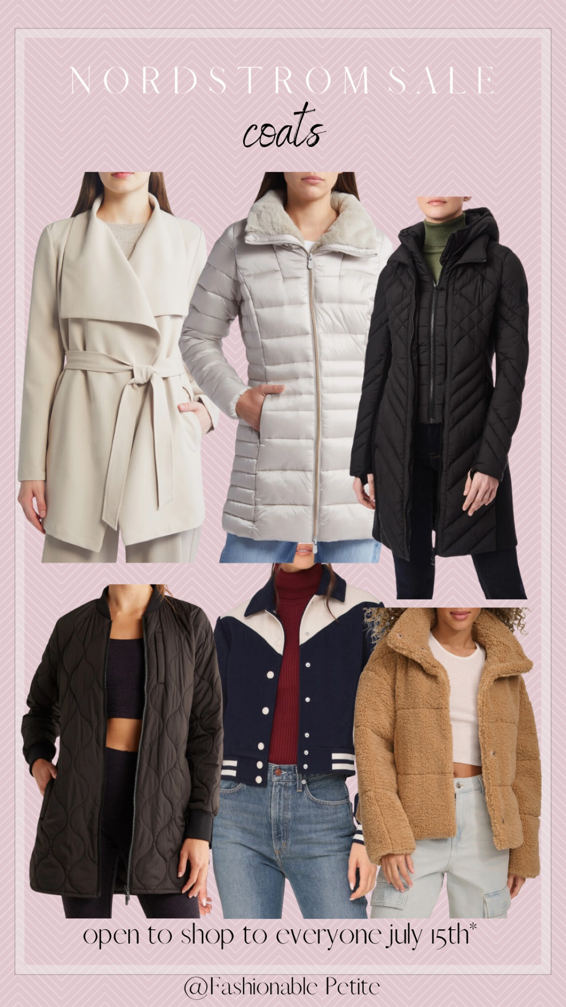 Women’s coats from the Nordstrom sale. 

Winter coats, sherpa coat. Puffer coat. Belted coat. Nordstrom sale. 

#LTKxNSale #LTKSaleAlert