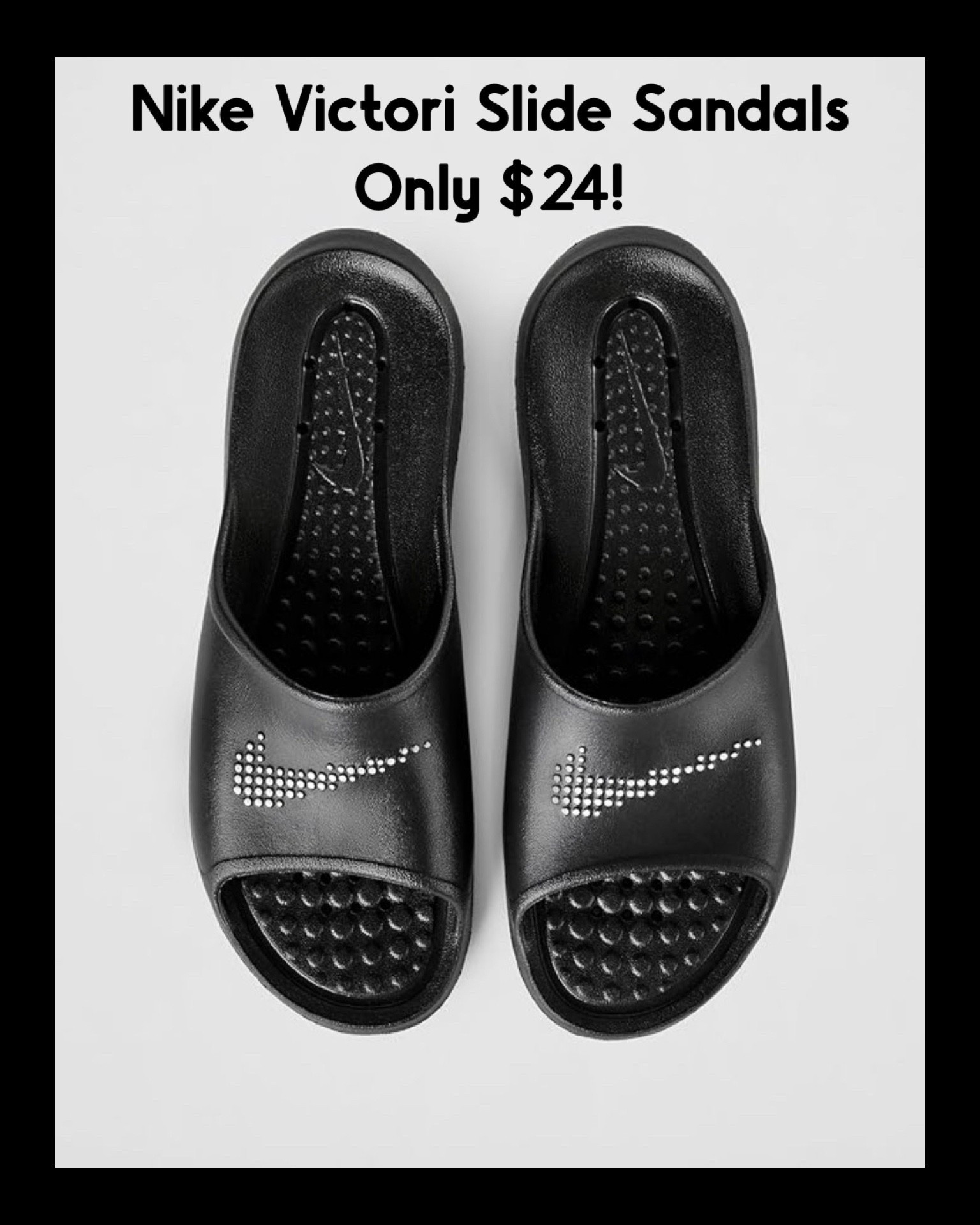 Nike Victori Slide Sandals are on ongoing best seller, and they’re only $24 today at Amazon! Best pricing I’ve seen on these in a year 🙌🏻 They’re a unisex style that is super comfy! Could even stick these in an Easter basket for a teen. 

#LTKActive #LTKSeasonal #LTKSaleAlert