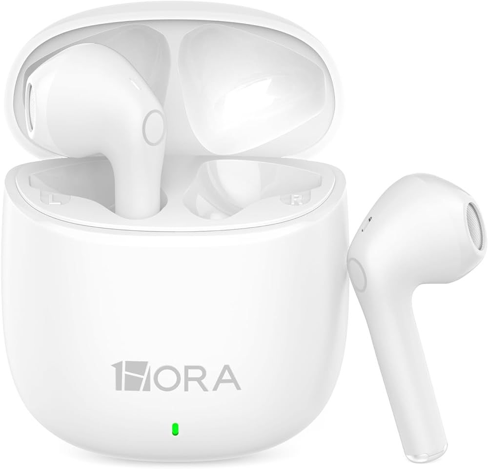 1 Hora Wireless Earbuds Bluetooth 5.3 Headphones Deep Bass in-Ear Earphones Premium Sound with Mi... | Amazon (US)