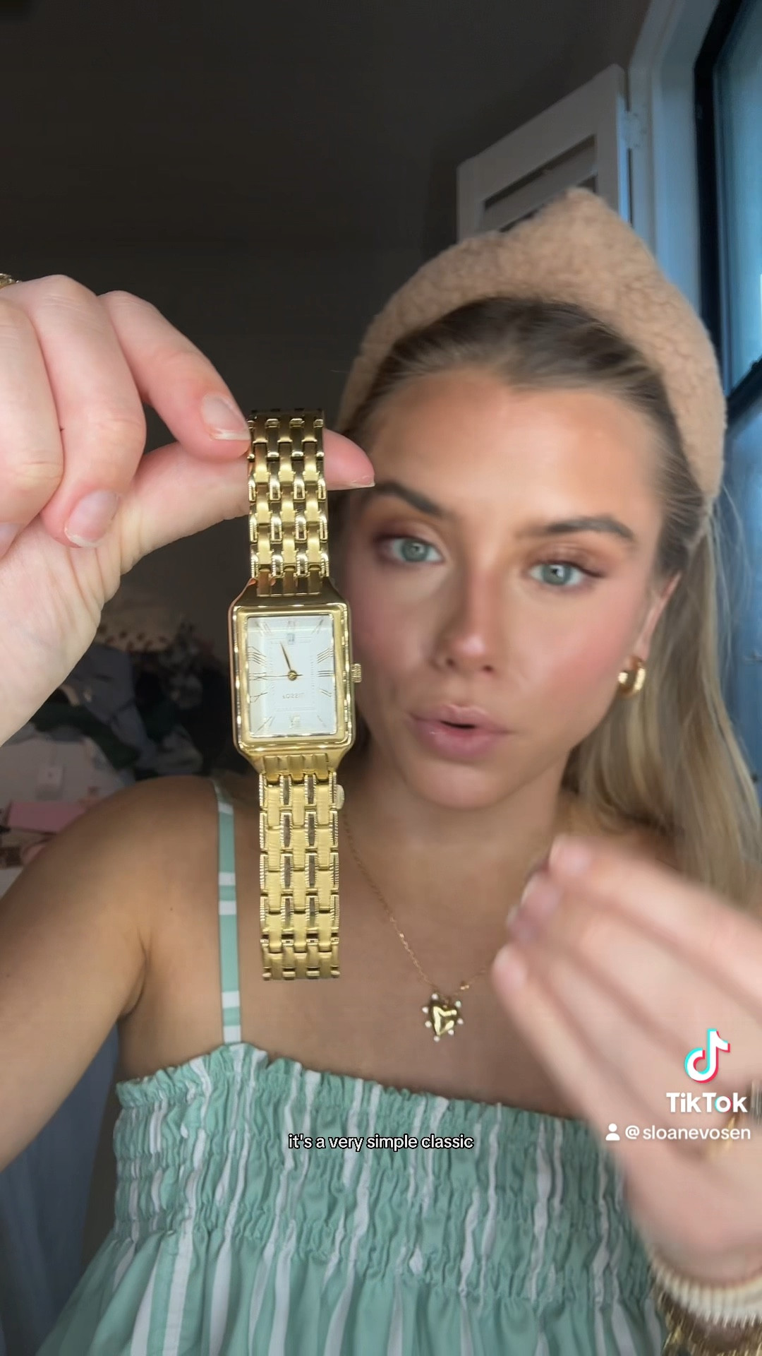 Fossil Women's Raquel Three-Hand Date Gold-Tone Stainless Steel Watch  

#LTKStyleTip #LTKVideo #LTKGiftGuide