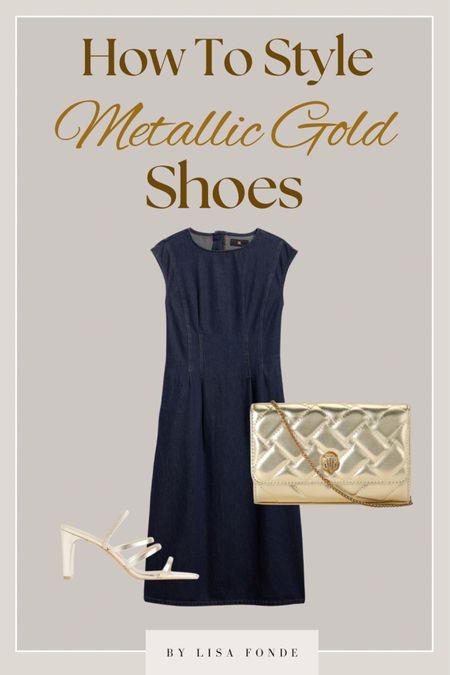 Gold heels outfit 

#LTKshoes #LTKworkwear