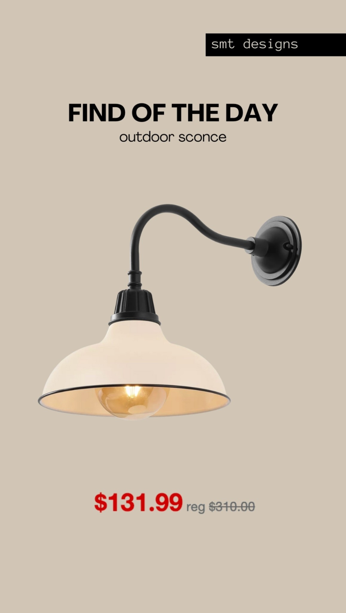 The two tone colors of this outdoor sconce makes it feels so high end, but at such an affordable price point! 

#LTKHome #LTKSaleAlert #LTKStyleTip