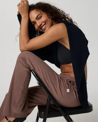 Vuori Halo Essential Wideleg Pants | Sable Heather | XL | Vuori Clothing (US & Canada)