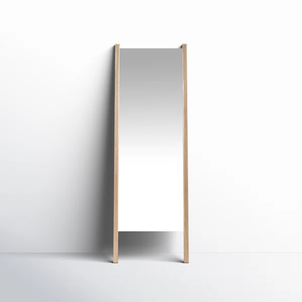 Angeles Solid Wood Rectangle Mirror | AllModern