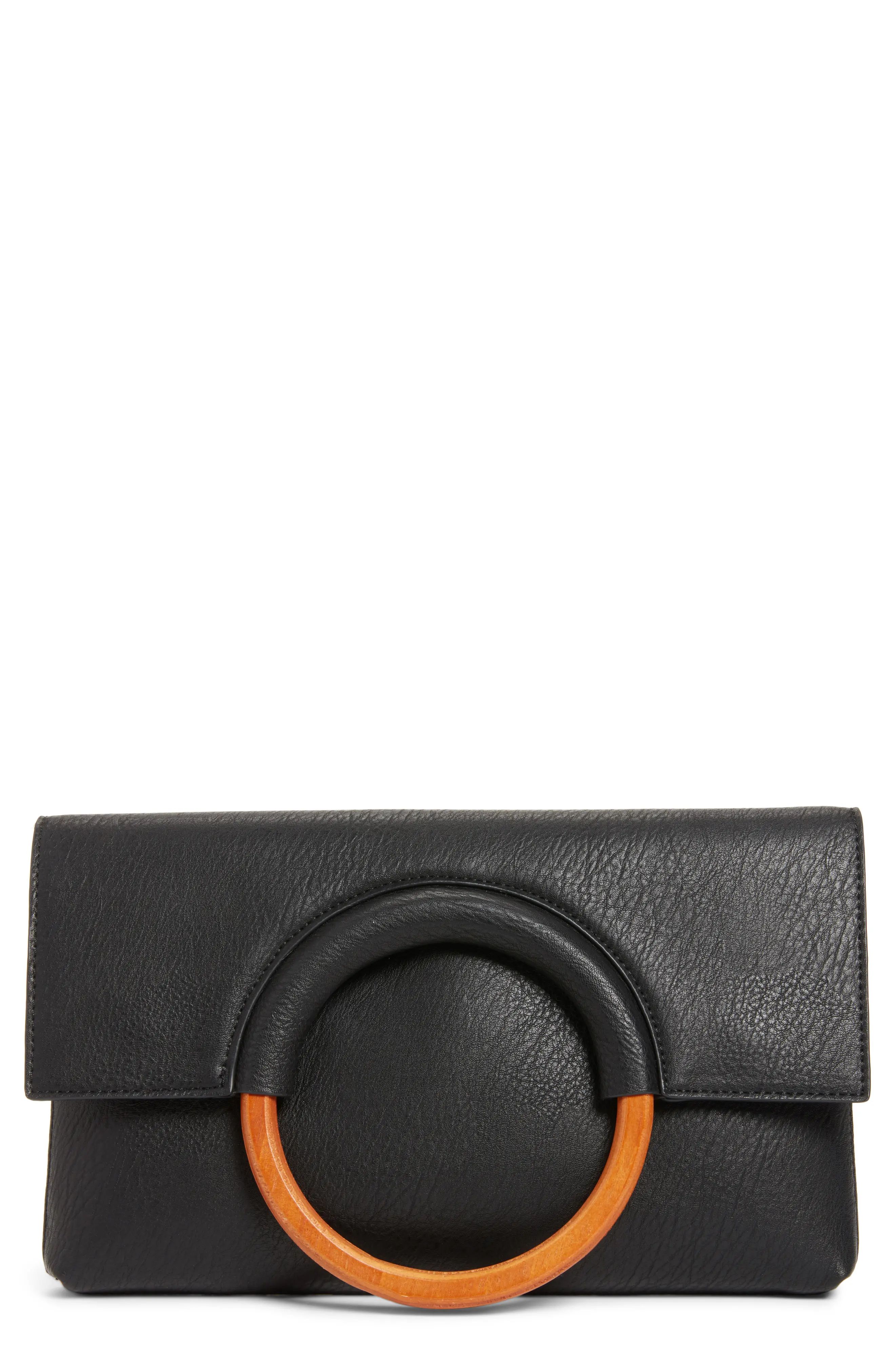 BP. Faux Leather Circle Clutch | Nordstrom