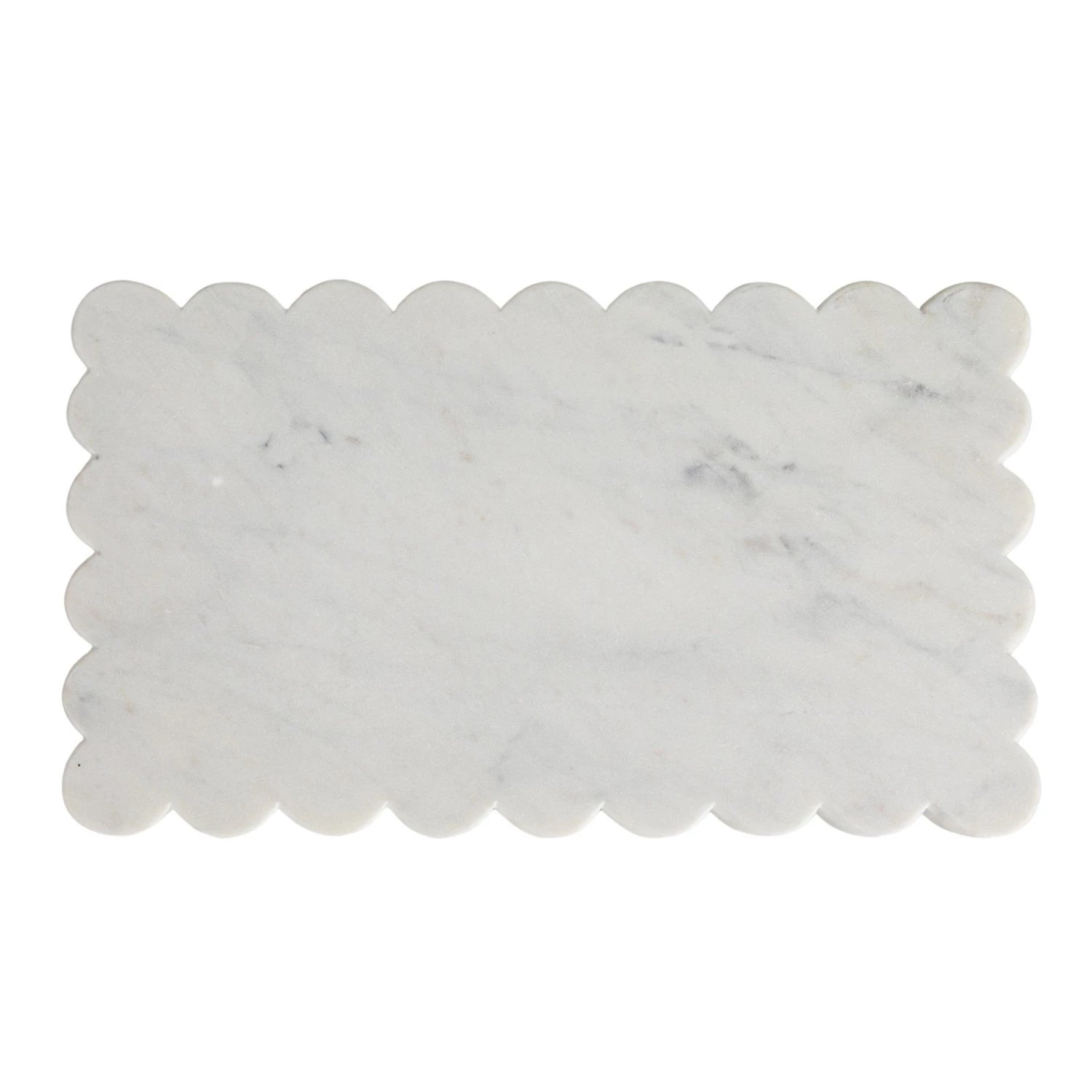 Scalloped Edge Marble Board | Eco Chic Home