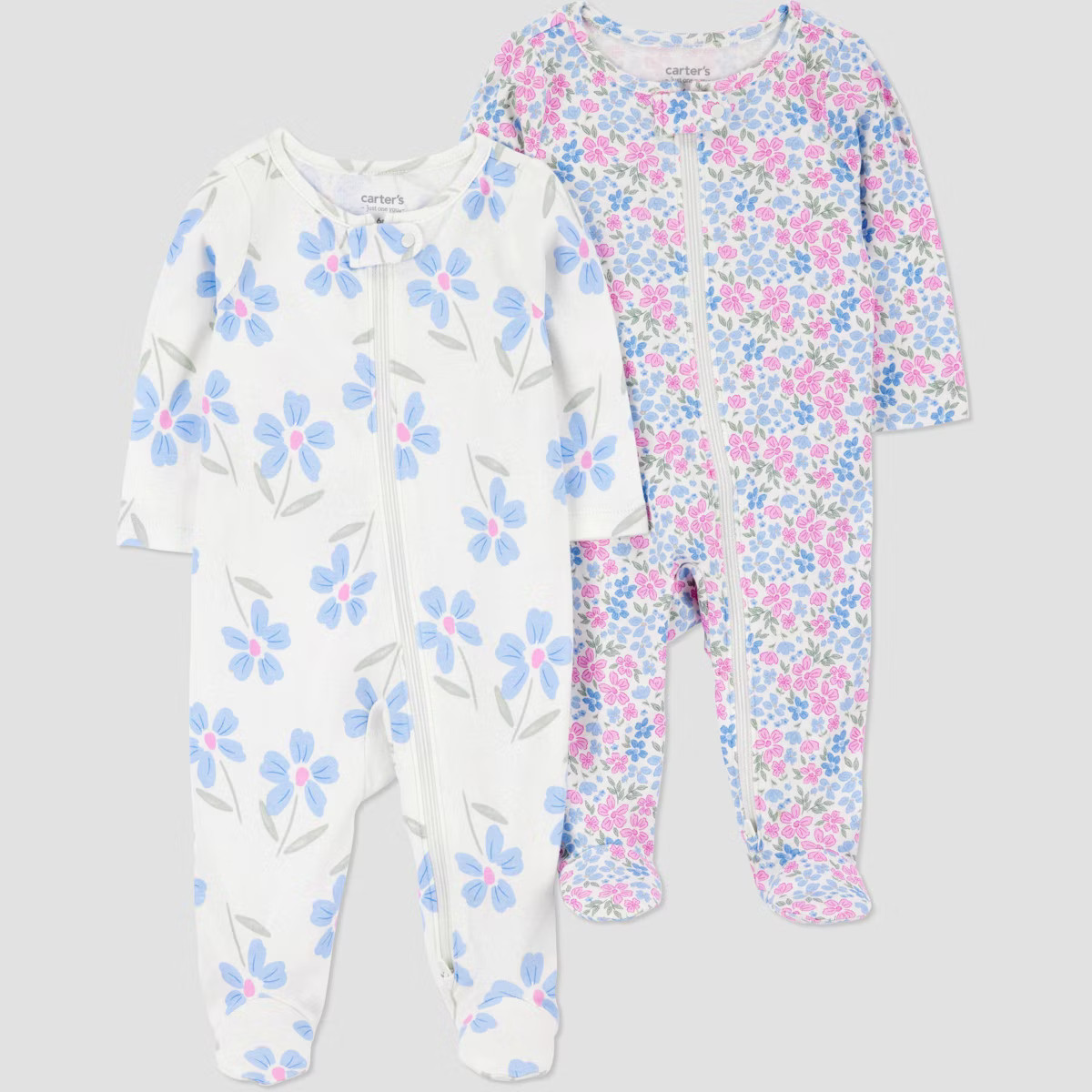 Carter's Just One You®️ Baby Girls' 2pk Floral Sleep N' Play | Target
