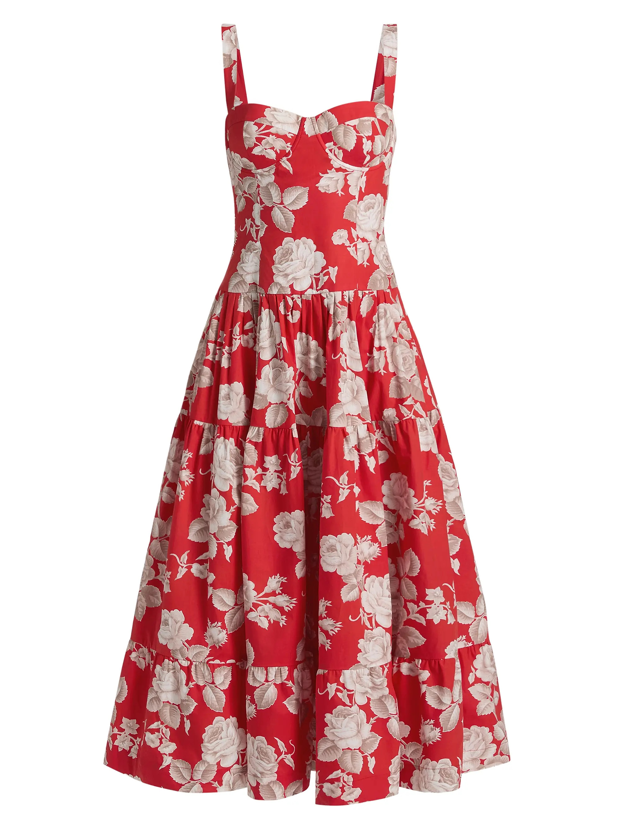 Santiago Floral Midi-Dress | Saks Fifth Avenue