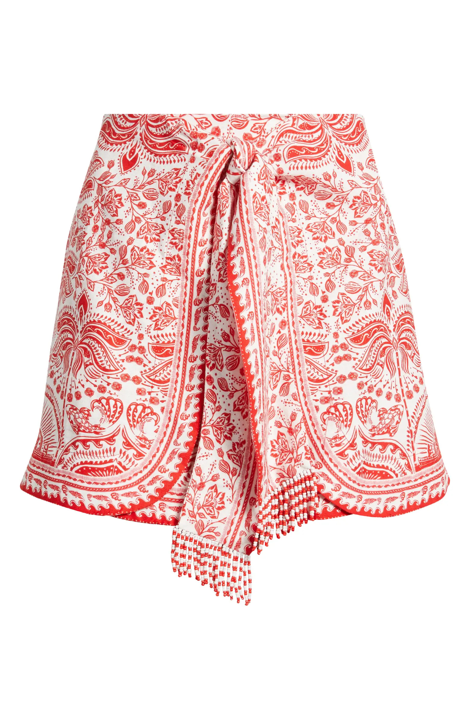 FARM Rio River Ride Linen Blend Shorts | Nordstrom | Nordstrom