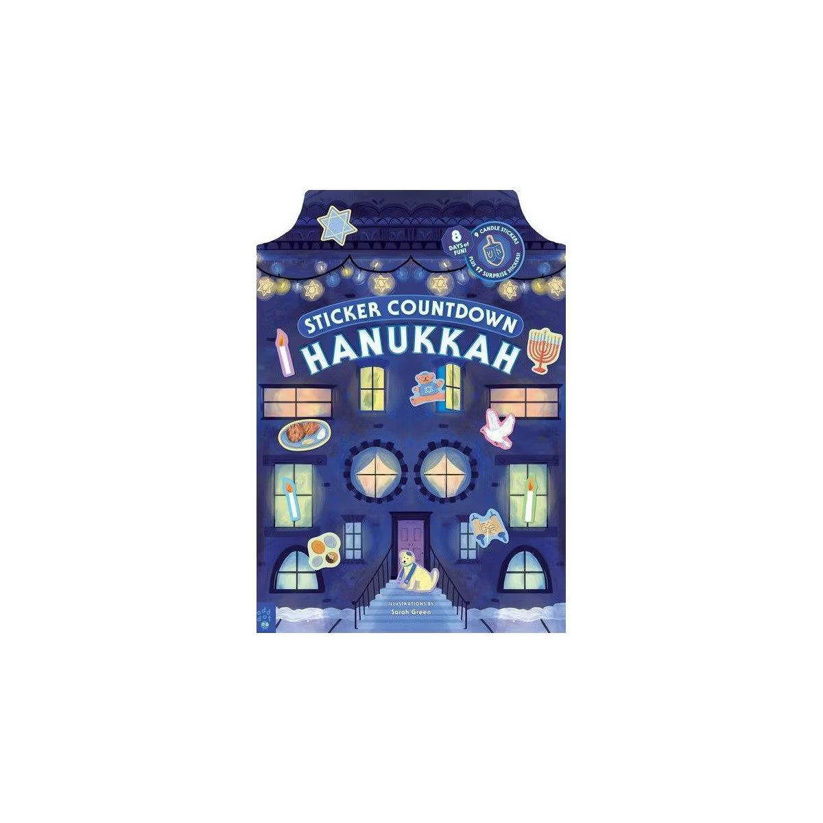 Sticker Countdown: Hanukkah - by  Odd Dot (Hardcover) | Target