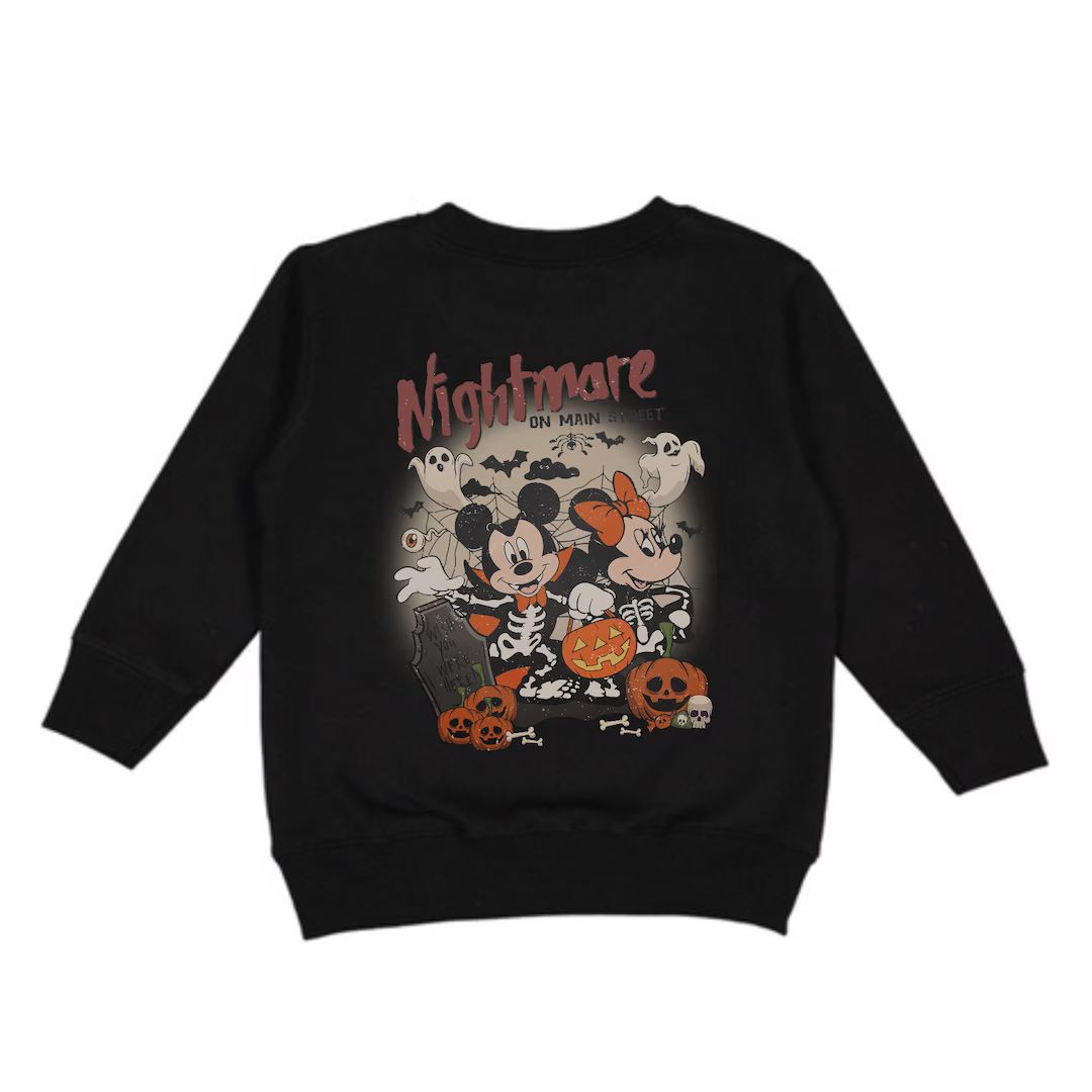 Toddler Halloween Sweatshirt, Toddler Halloween Graphic Tee, Toddler Spooky Season Pullover, Todd... | Etsy (US)