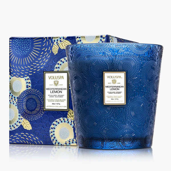 Mediterranean Lemon - 3 Wick Hearth Candle | Voluspa