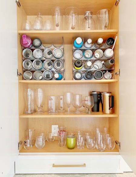 Water bottles organizer made easy and accessible 



#LTKfamily #LTKparties #LTKhome