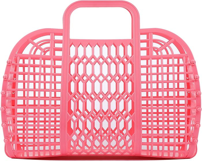 BABANA Jelly Bags - Beach Bags for Women | Large Tote Bag, Purse, Market Basket | Unique Beach Es... | Amazon (US)