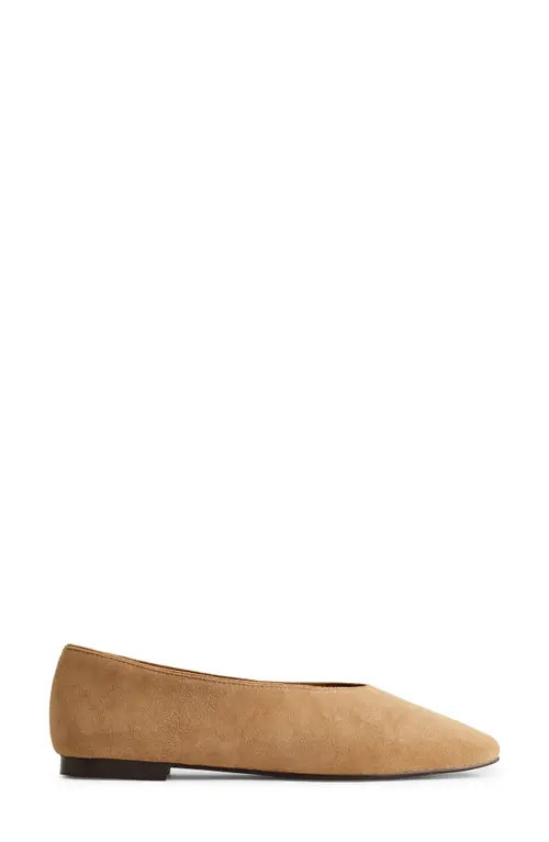 Madewell The Mylie Ballet Flat in Tawny Khaki at Nordstrom, Size 8.5 | Nordstrom