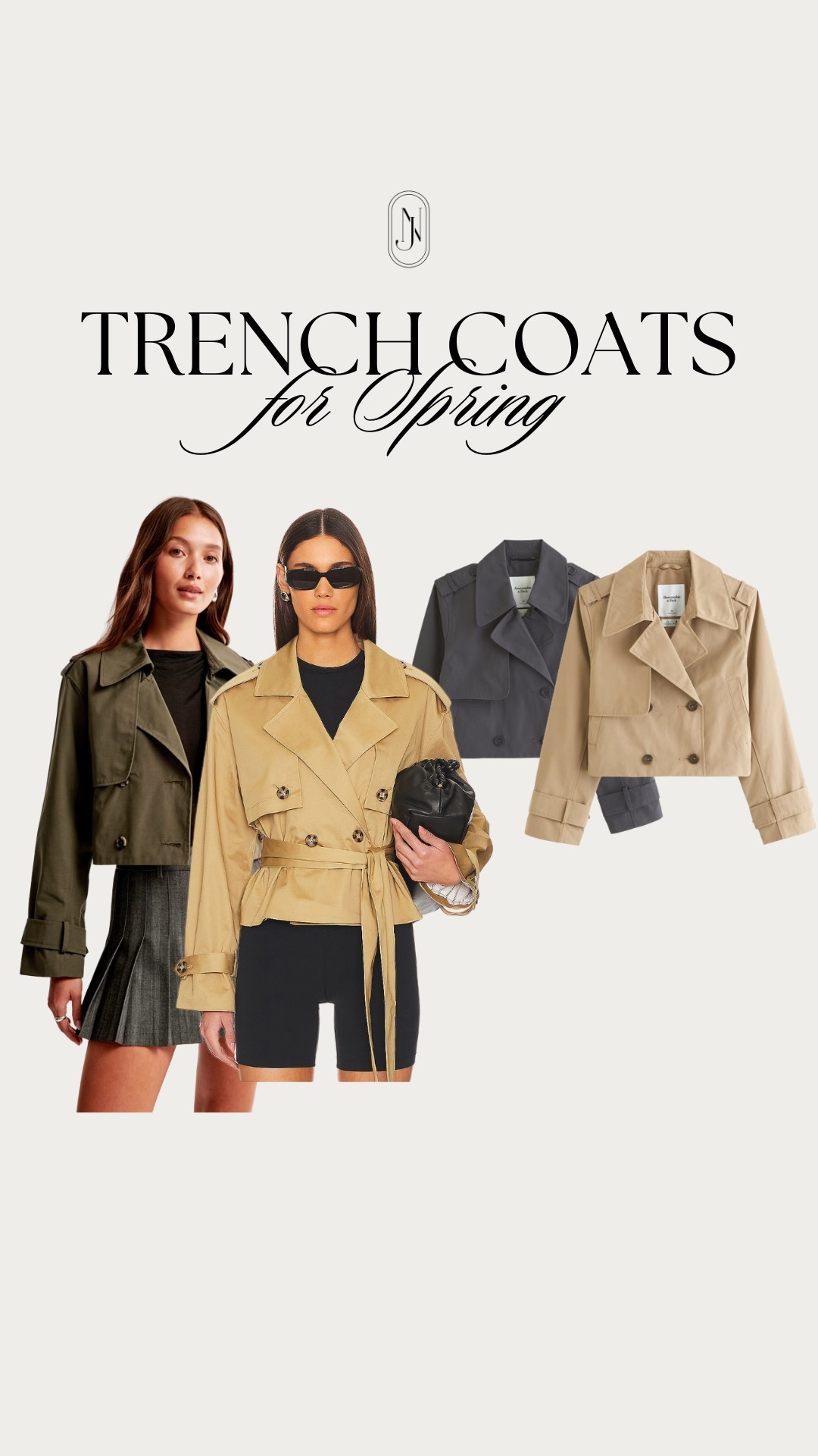 Trench coats for spring 

#LTKSeasonal #LTKStyleTip #LTKWatchNow