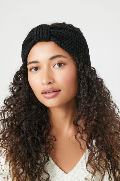 Knotted Purl Knit Headwrap | Forever 21 (US)