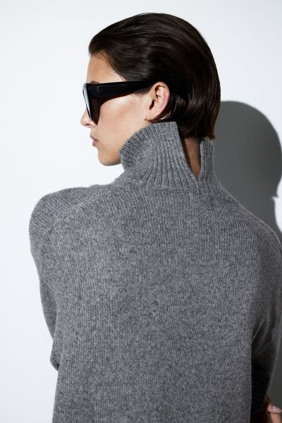 Knit Mock Turtleneck Dress | H&M (US + CA)