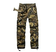 Women's Cotton Casual Military Army Cargo Combat Work Pants with 8 Pocket | Amazon (US)