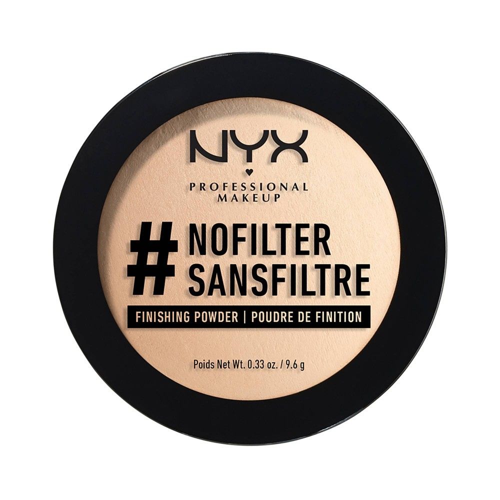 NYX Professional Makeup Nofilter Finishing Pressed Powder - Setting Powder - Porcelain - 0.33oz | Target