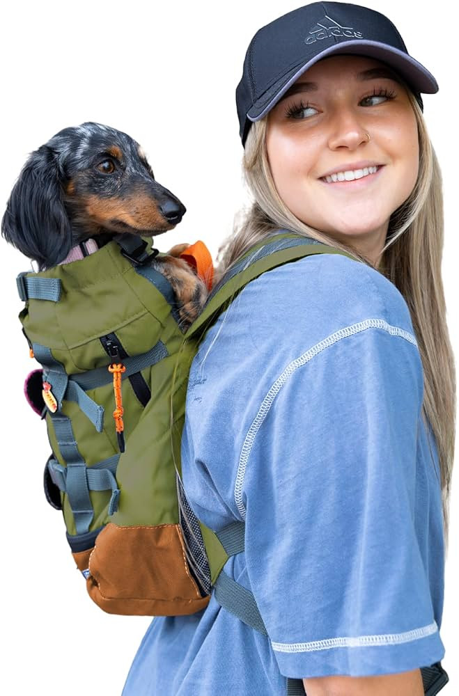 K9 Sport Sack Urban 3 - Small, Leafy - Ideal for Dogs with 13-16” Back Length - Dual-Use, Backp... | Amazon (US)