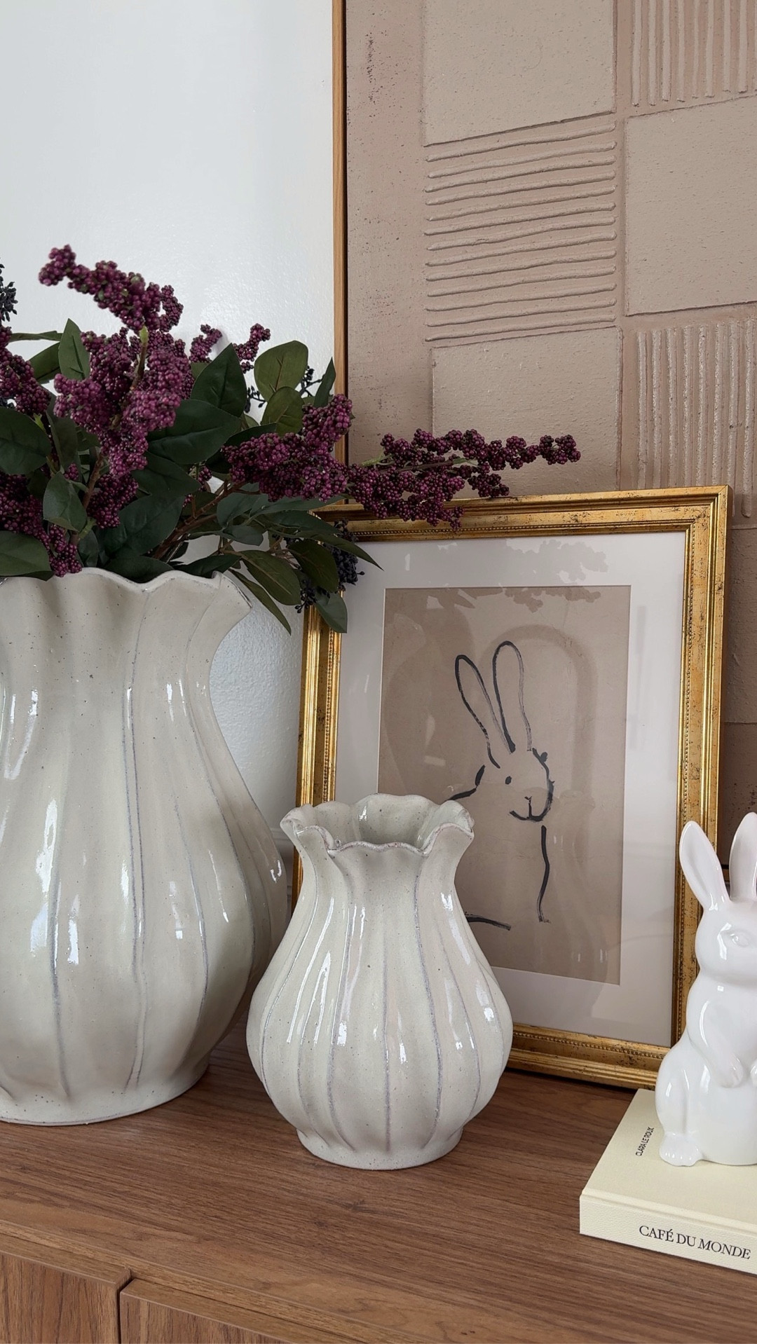 A little Easter moment on the sideboard 🌸

#LTKSeasonal #LTKSaleAlert #LTKHome