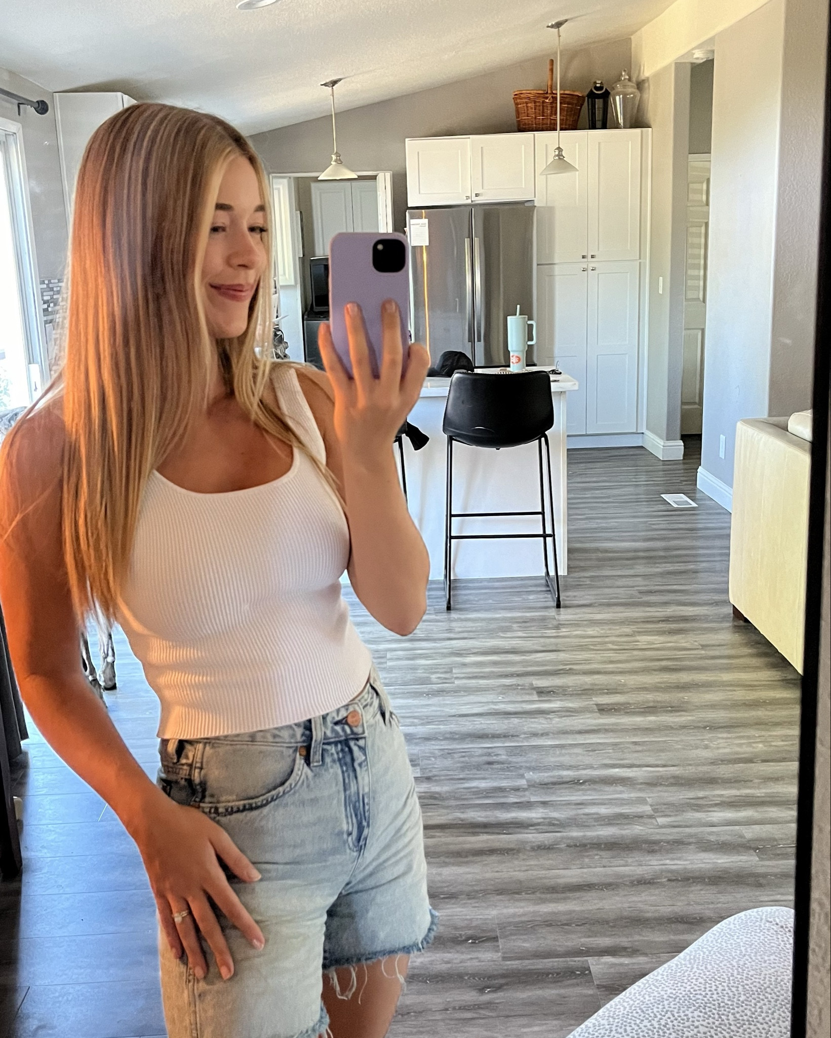 In love with the length of these shorts! 

#LTKFindsUnder100