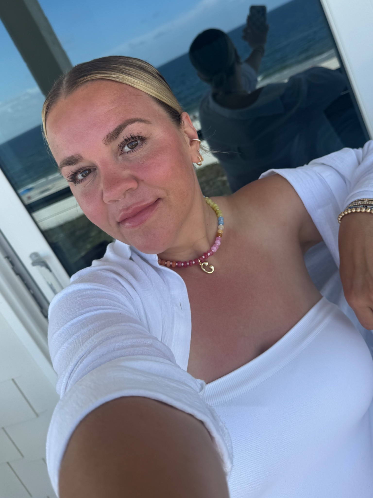 My go-to no-makeup makeup—light, glowy, and beach approved. 💫#NoMakeupMakeup #BeachGlam #LTKbeauty #EverydayMakeup #MinimalMakeup #GlowySkin #MakeupMustHaves