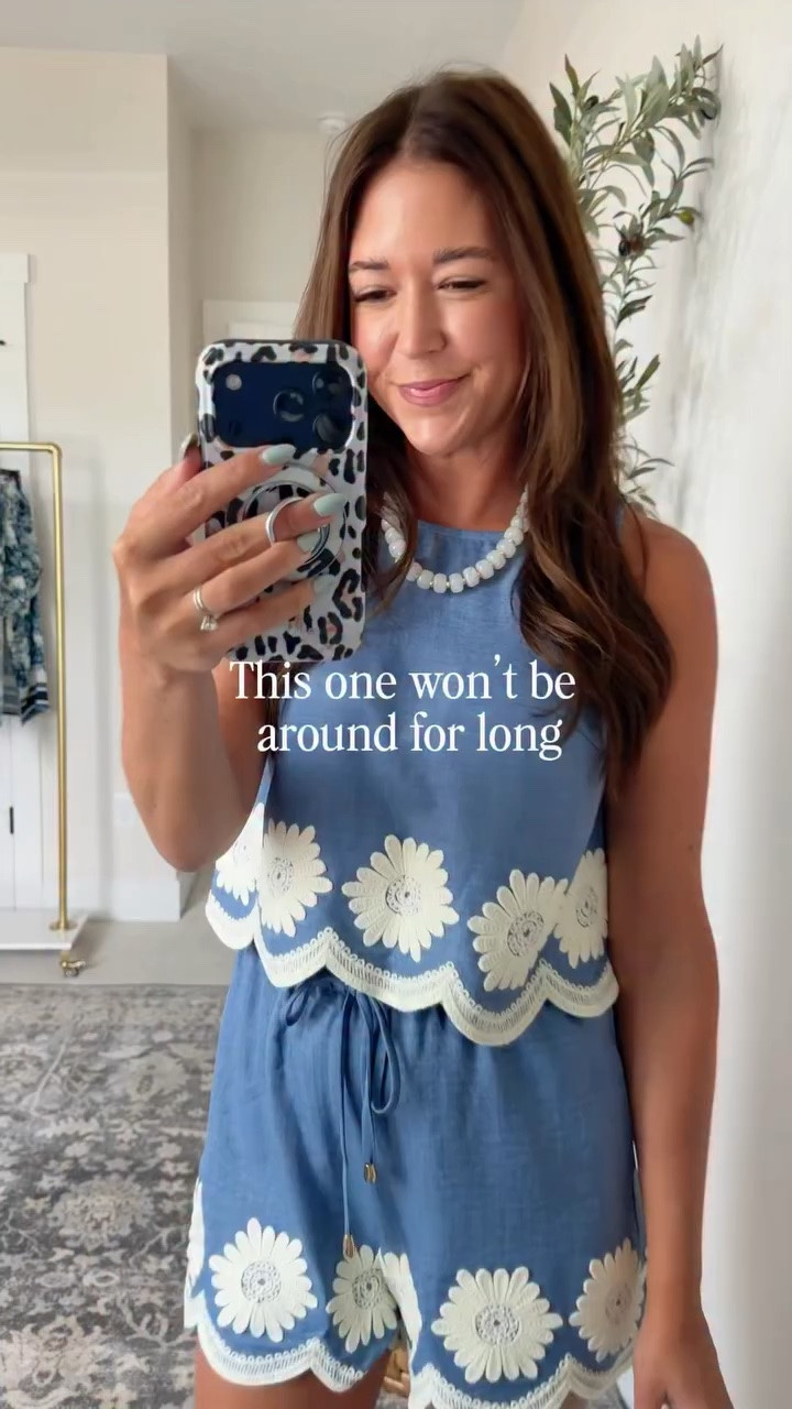Omg! I’m shopping this brand like crazy right now - how freakin cute is this set!! Going fast! #FashionFinds #EverydayStyle #SummerStyle #TrendingNow #womenover40