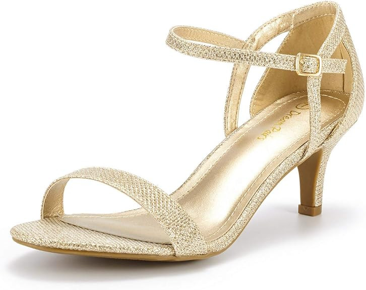 DREAM PAIRS Women's Lexii Fashion Stilettos Open Toe Pump Heel Sandals | Amazon (US)