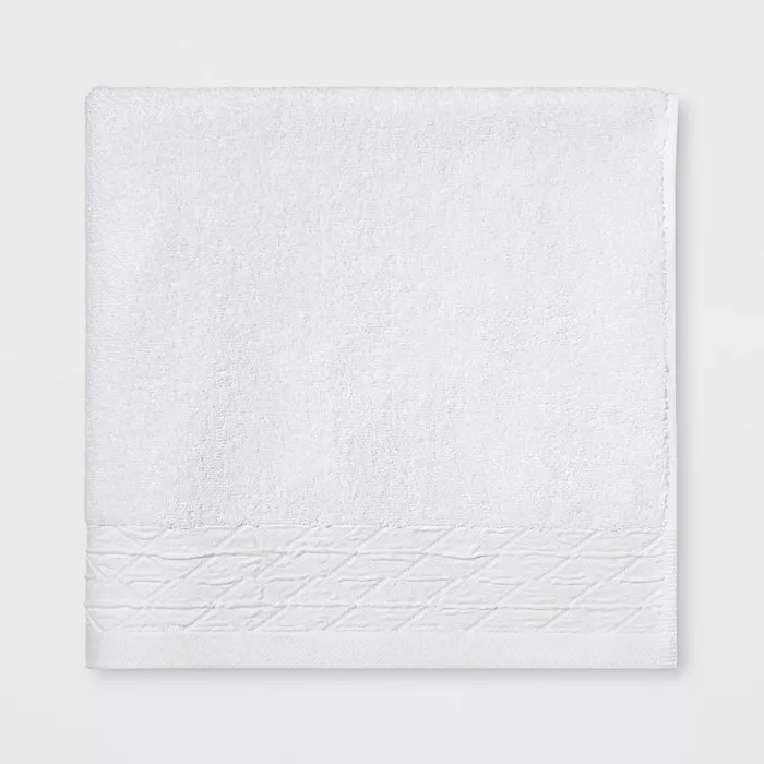 Diamond Band Terry Bath Towel - Threshold™ | Target