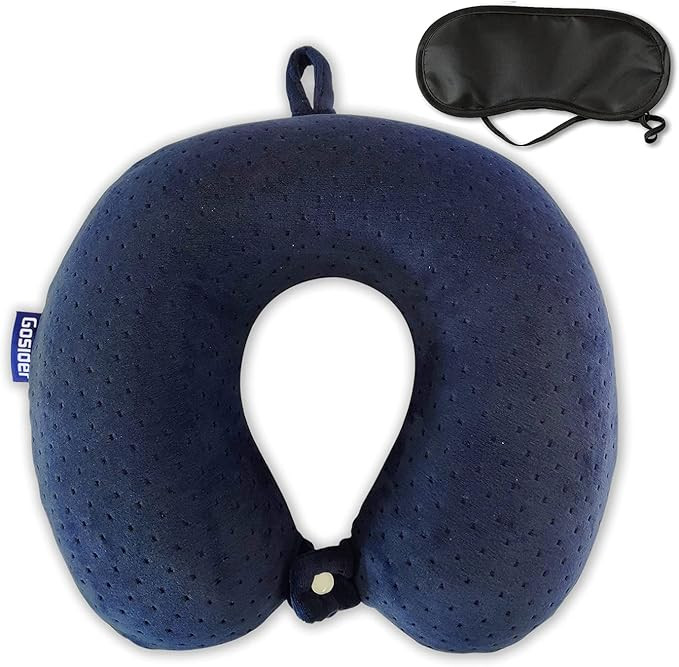 Memory Foam Travel Pillow, Comfortable Travel Neck Pillow U Shape, Support Neck and Head to Relie... | Amazon (US)