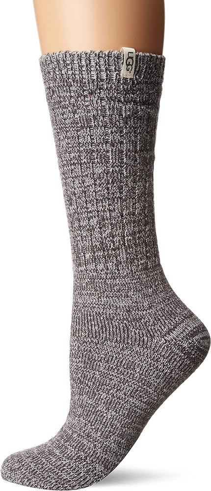 UGG Women's Rib Knit Slouchy Crew Sock | Amazon (US)
