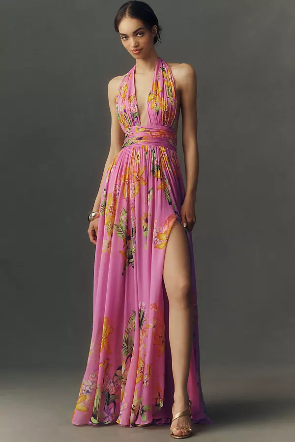 Black Ties Maxi Dress | Anthropologie (US)