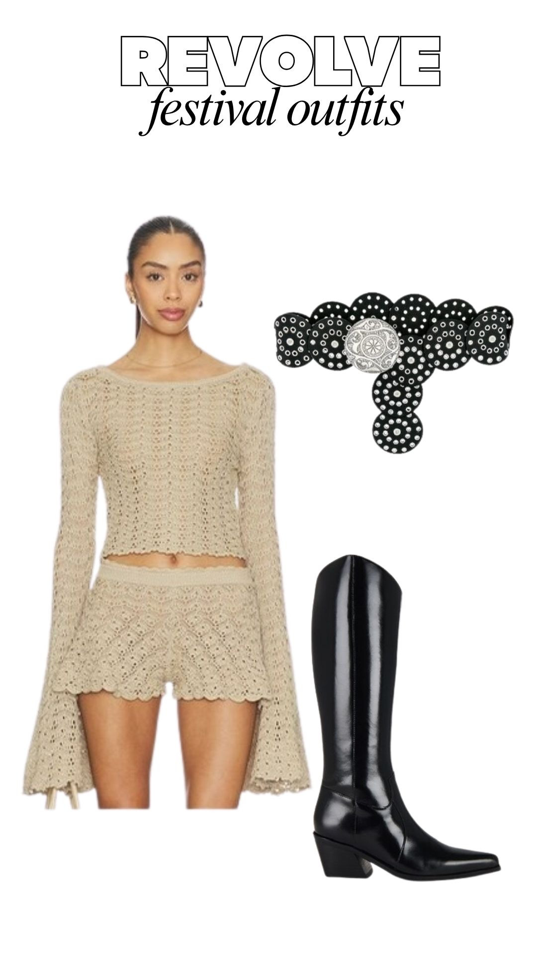 Matching set, festival outfit, Coachella outfit, revolve 

#LTKFestival #LTKootd