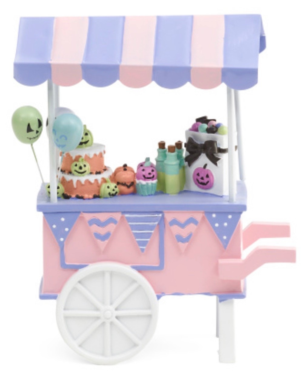 Summerween? Pinkoween? If you decorate pink for Halloween you need this super cute dessert cart decor! The little balloons 🥹🥹 and mini cake 🎂

#LTKSeasonal #LTKHome