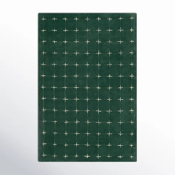 Mallory Green Hand Tufted Area Rug | Wayfair North America