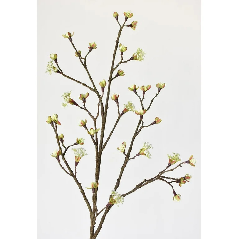 42" Faux Budding Blossom Branch Stem - Walmart.com | Walmart (US)