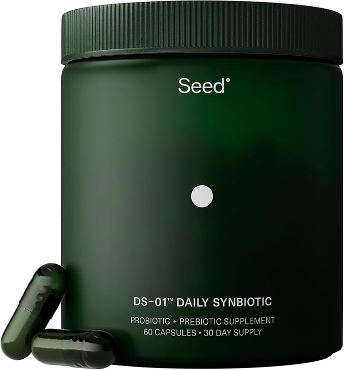 Seed DS-01 Daily Synbiotic - Prebiotic and Probiotic for Women & Men - Digestive Health, Gut Heal... | Amazon (US)