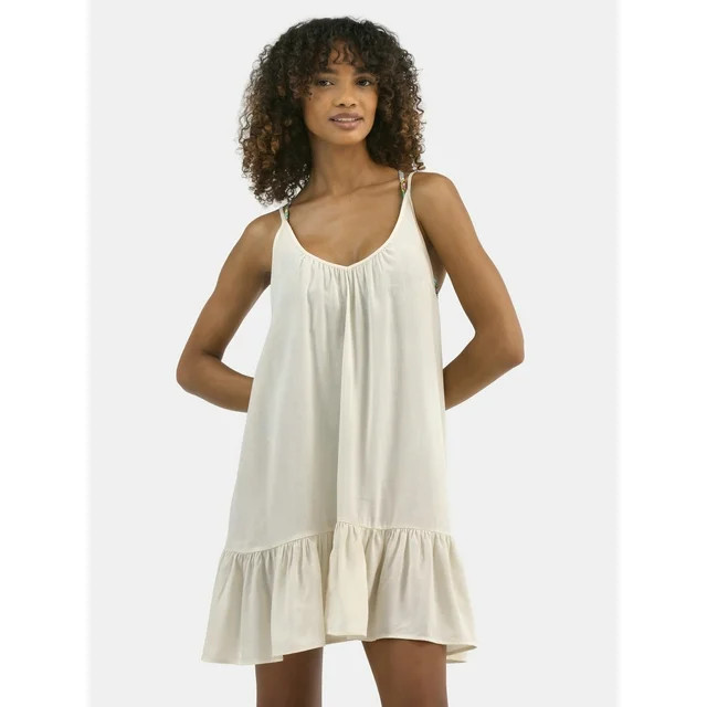 Jessica Simpson Women's Swing Dress Swim Coverup, Sizes XS-XXL | Walmart (US)