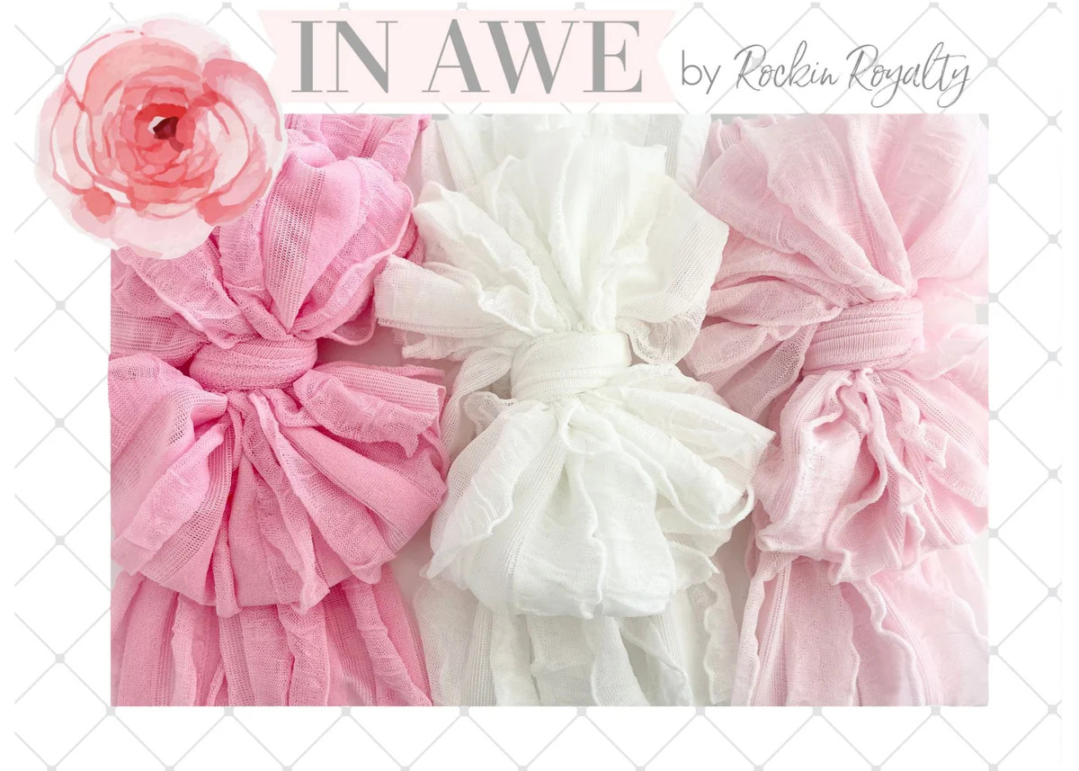 Pink Headband Set – 3 Pretty in Pink Styles | Rockin Royalty