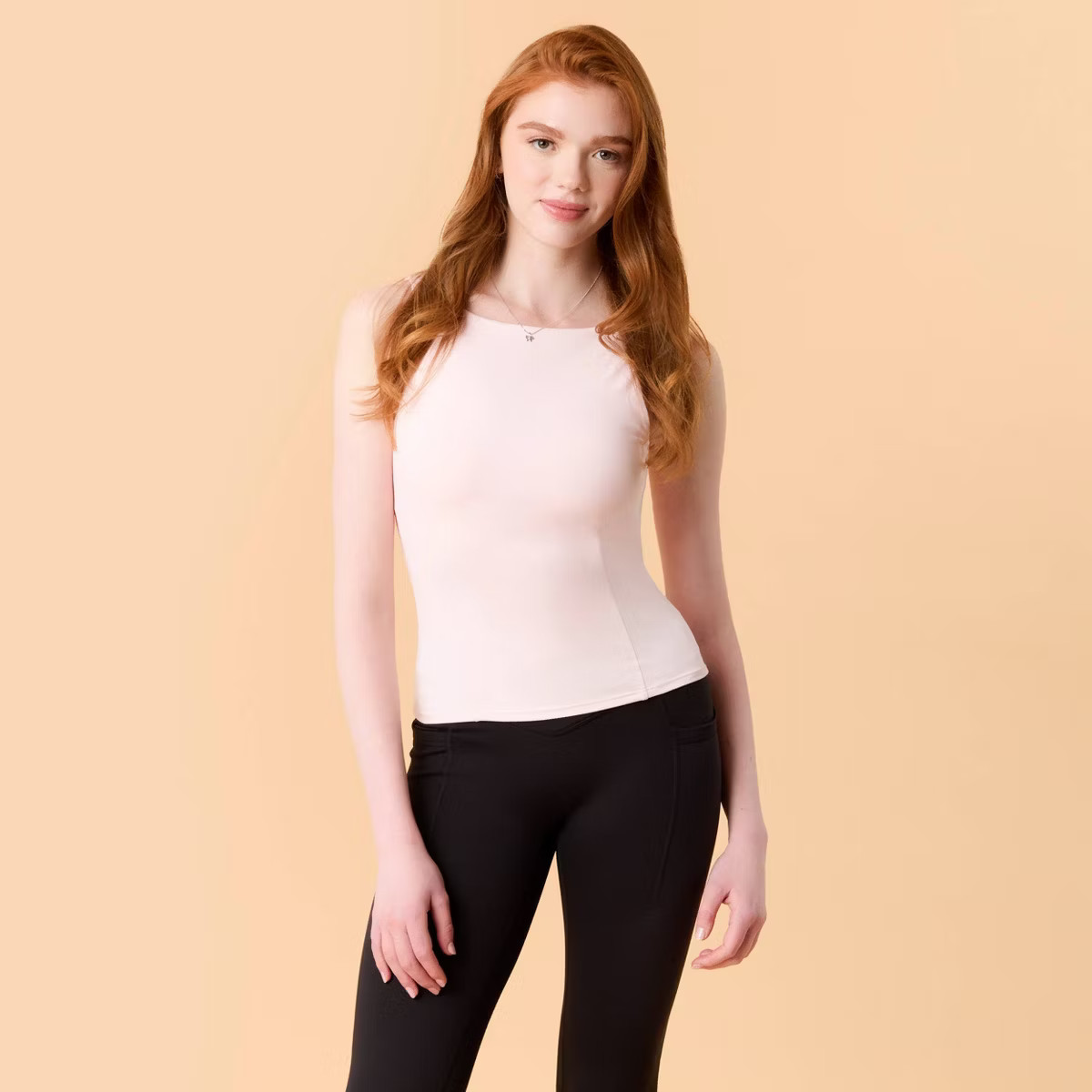 Blogilates Women's Boatneck Crisscross Tank Top | Target