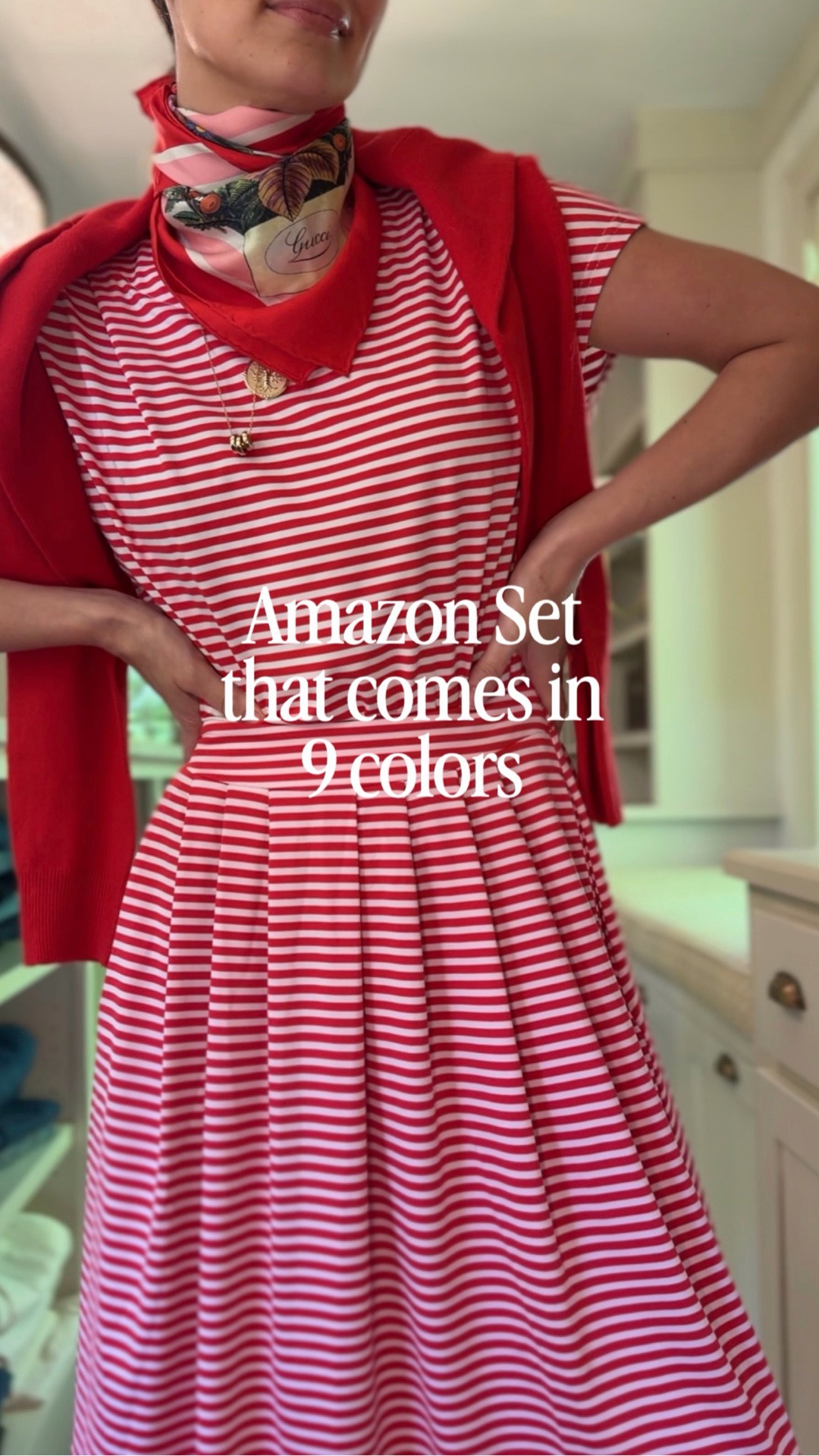 How cute is this set under $50?! I’m wearing a small -

#founditonAmazon