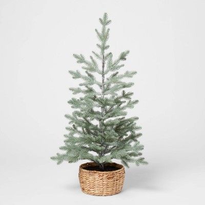 3ft Artificial Tabletop Christmas Glitter Tree - Threshold™ | Target