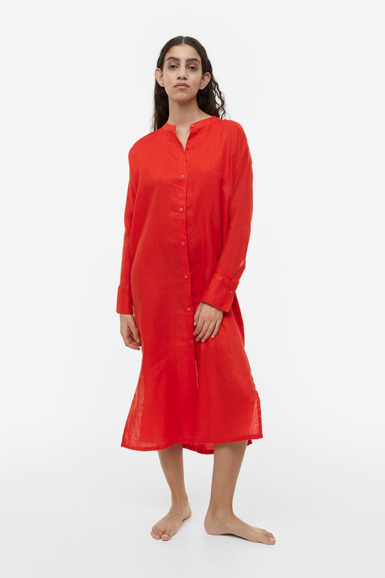 Linen loungewear kaftan | H&M (DE, AT, CH, NL, FI)