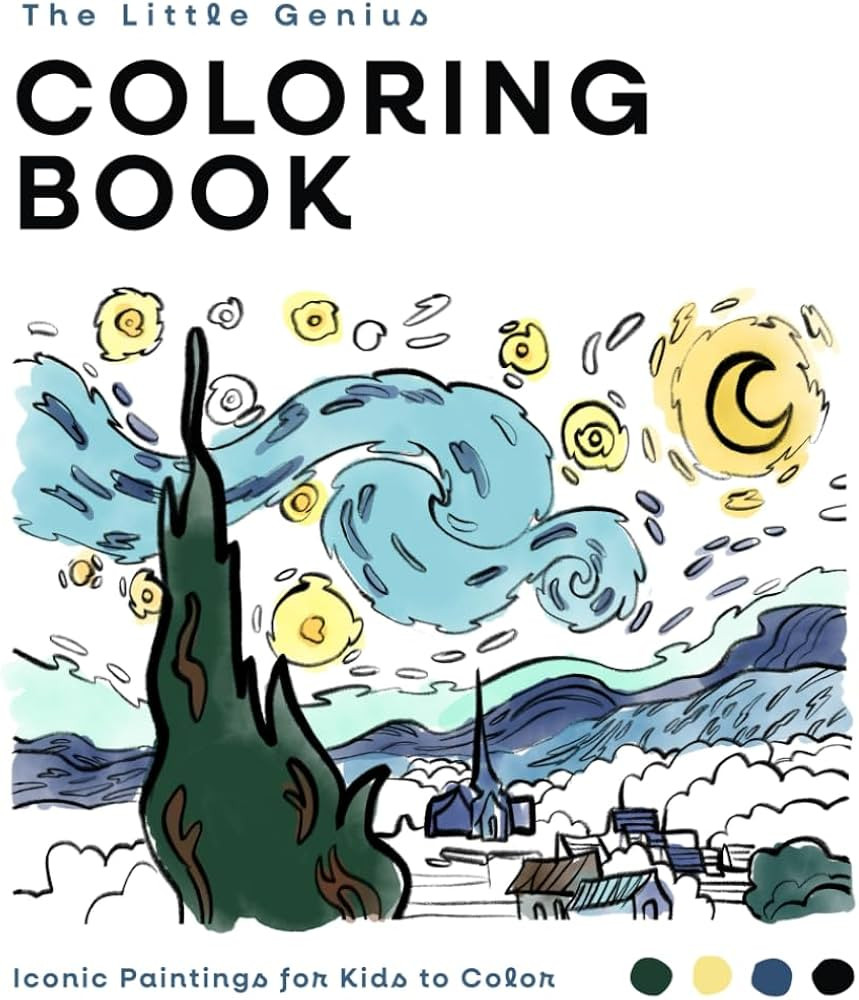 The Little Genius: Coloring Book For Kids and Adults, Fun and Creative Learning, Simple, Beautifu... | Amazon (US)