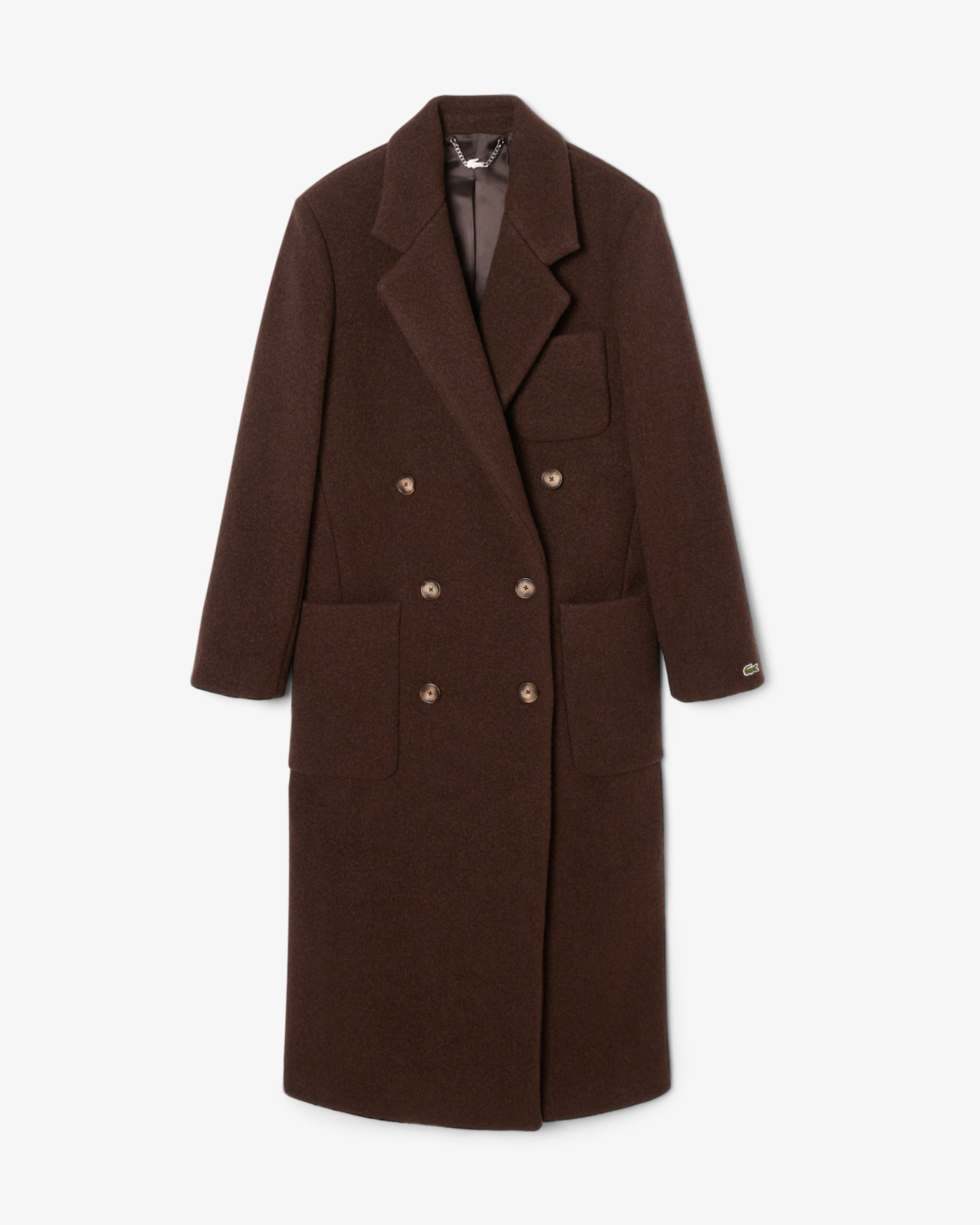 Women's Double-Breasted Wool Coat | Lacoste (US)