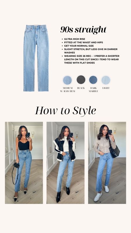 Use code AFNENA to save an extra 15% on Abercrombie! All denim is 25% off site wide and 15% off almost everything else!

Abercrombie sale
Abercrombie code 
Jeans 
Casual outfit 
Spring outfit 

#LTKstyletip #LTKfindsunder100 #LTKsalealert